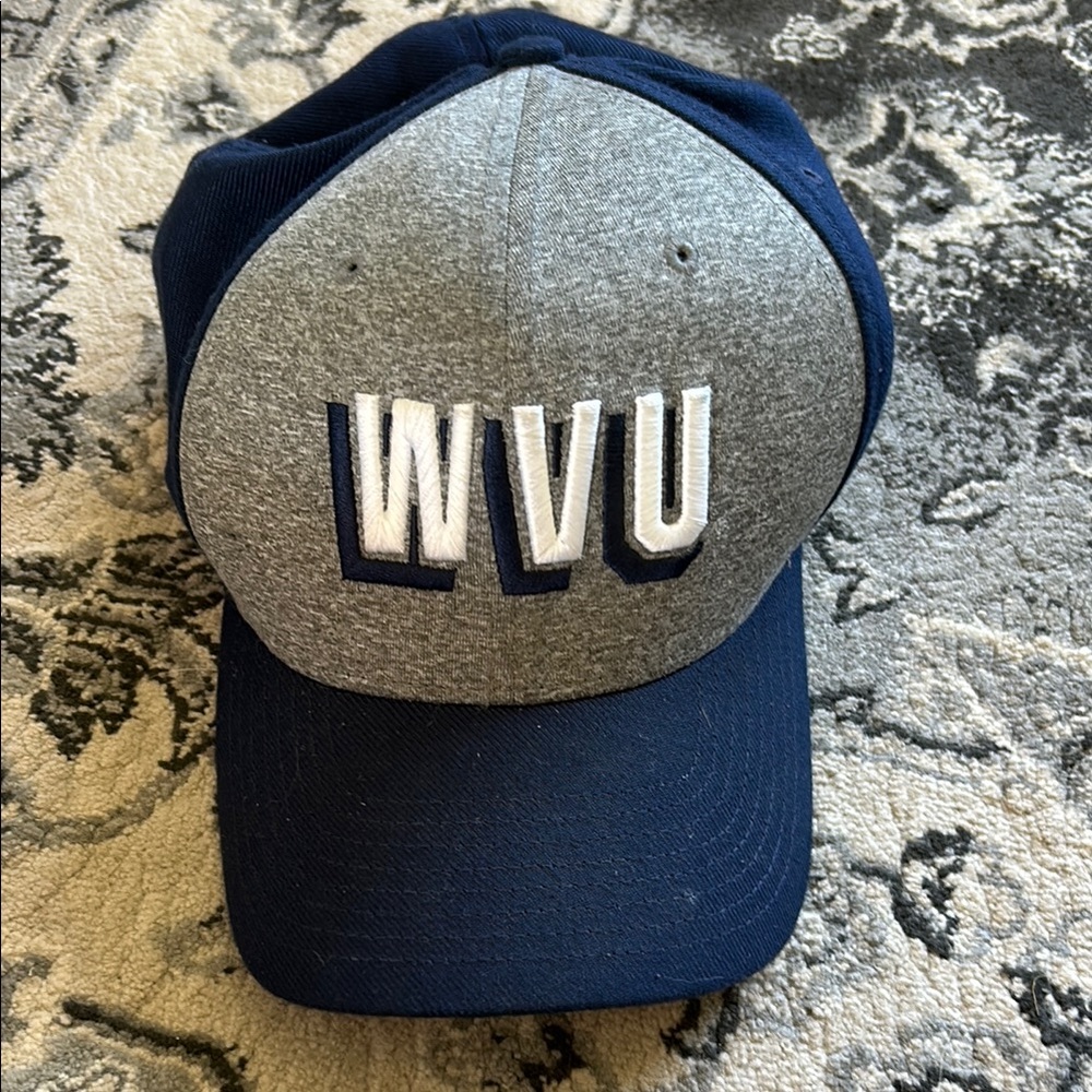 Nike. Like new. WVU Blue and Gray Cap